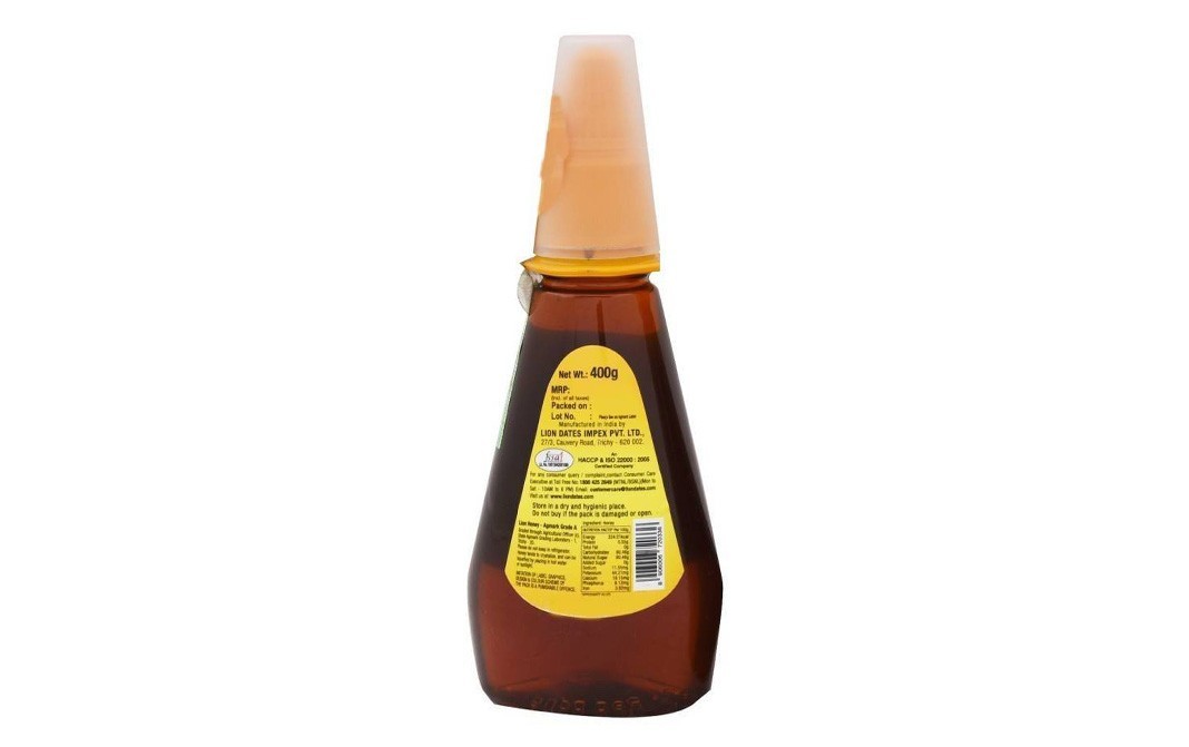 Lion Kashmir Honey    Bottle  400 grams